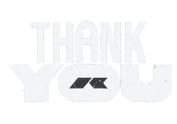 Thanks Thank You Sticker by Kyhard Collective
