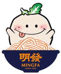 mingfafishball yummy bowl noodles mingfa Sticker