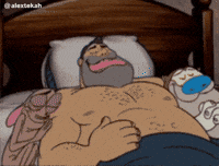 Ren And Stimpy Metallica GIF