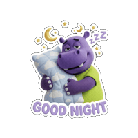 Tired Good Night Sticker