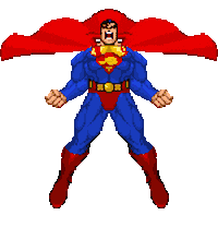 Man Of Steel Superman Sticker