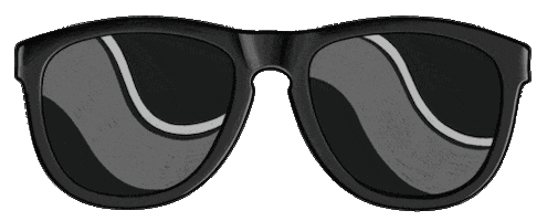 Sunny Day Sunglasses Sticker by Cape Clasp