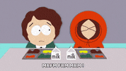 talking kenny mccormick GIF by South Park 