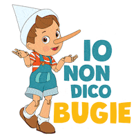pinocchioandfriends pinocchio no lies pinocchio and friends non dico bugie Sticker