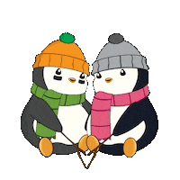 Heart Love Sticker by Pudgy Penguins