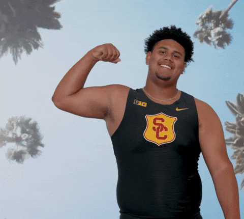 Track And Field GIF by USC Trojans