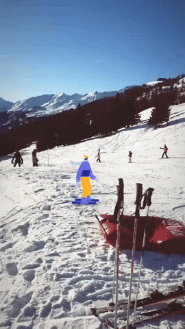 katleehornstein giphygifmaker ski switzerland ski jump GIF