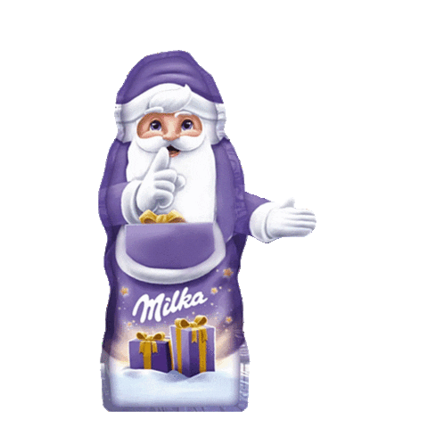 MondelezPoland giphyupload milka obdaruj mikolajem obdaruj mikołajem Sticker