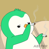 Puff Puff Smoking GIF by Abster