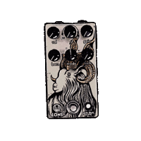 Electric Guitar Pedals Sticker