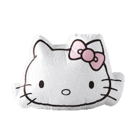 Hello Kitty Cat Sticker by Grão de Gente