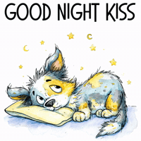 Good Night Dog GIF