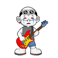 Rock Guitar Sticker by Zhot Music