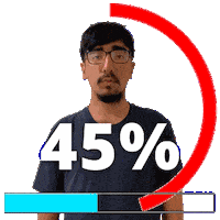 45 Percent Sticker