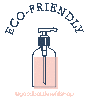 Pink Sticker by Good Bottle® Refill Shop