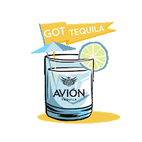 cocktail margarita Sticker by Tequila Avión