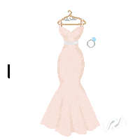 Wedding Dress Sticker