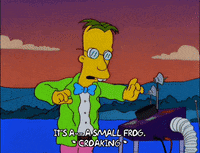 Surprised Season 10 GIF by The Simpsons