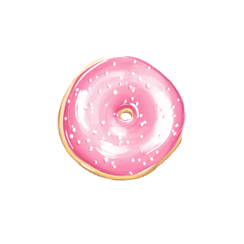 Pink Donut Day Sticker by La Donuteria Official