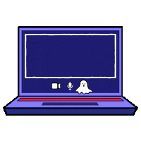 Ghost Hiring Sticker by Jessica Lau