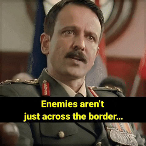 Indian Army Brigadier GIF