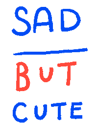 sad quote Sticker by Owi Liunic