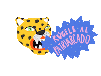 itsallegrav scream head tiger feminism Sticker