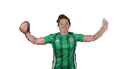 Womens Team Celebration Sticker by Northern Ireland