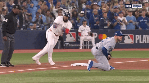 Celebrate Blue Jays GIF by MLB