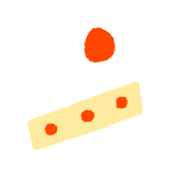 Cake ケーキ Sticker by chiroru
