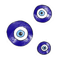 Evil Eye Breakfast Sticker by ÇeşmeBazlamaKahvaltı