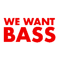 DIZZEERASCAL dizzee rascal dizzee bassline junkie we want bass Sticker
