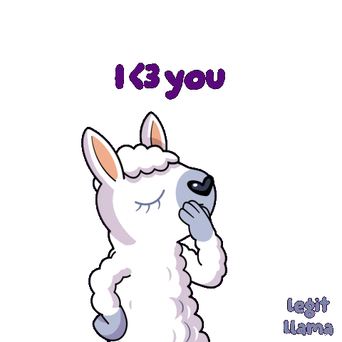I Love You Sheep Sticker by VeeFriends
