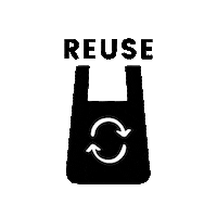 Reuse Reutilizar Sticker