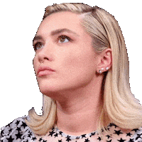 Florence Pugh Hot Ones Sticker by First We Feast