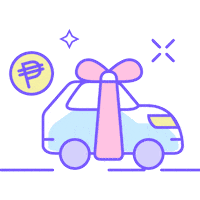 New Car Gift Sticker by Tonik Bank