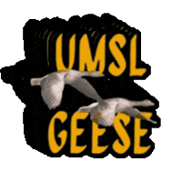 Stl Geese Sticker by University of Missouri-St. Louis