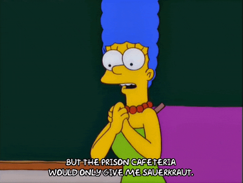 happy marge simpson GIF