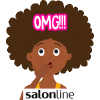 Oh My God Reaction Sticker by Salon Line