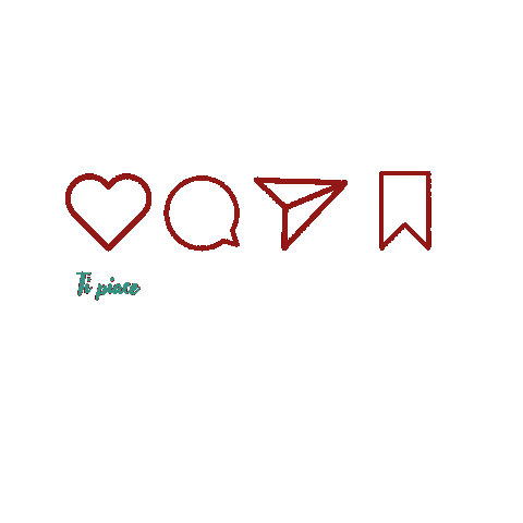 Ig Reaction Sticker by Cuori in Viaggio