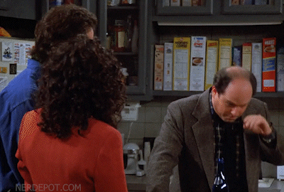 nerdepot giphyupload seinfeld george costanza pulp GIF