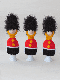 TeaCosyFolk knitting knit soldiers teacosyfolk GIF