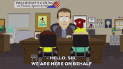 office voting GIF by South Park 