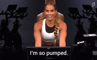 Excited Excitement GIF by Peloton