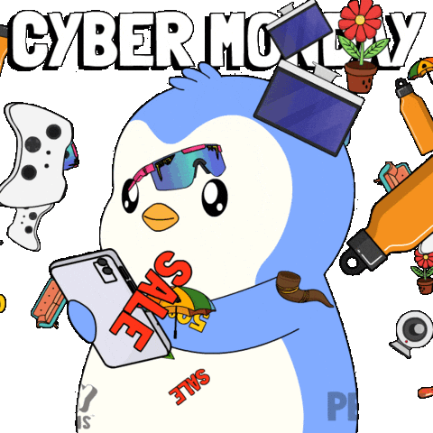 Merry Christmas Sticker by Pudgy Penguins
