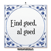 Hoop Wijsheid Sticker by Tegelspreuken.nl