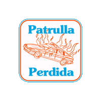 Patrulla Sticker by ElDestape