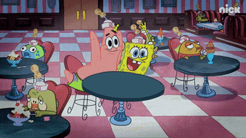 Happy Ice Cream GIF by SpongeBob SquarePants
