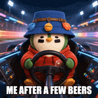 ZaddyFi mood penguin racing speed GIF
