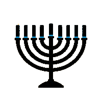 Holiday Candle Sticker by Fleishigs Magazine
